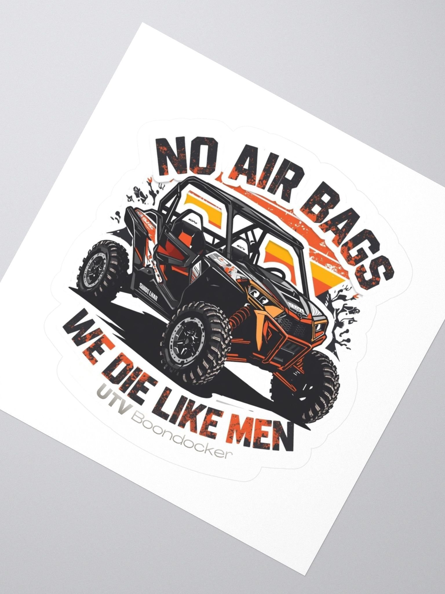No Air Bags sticker set product image (2)