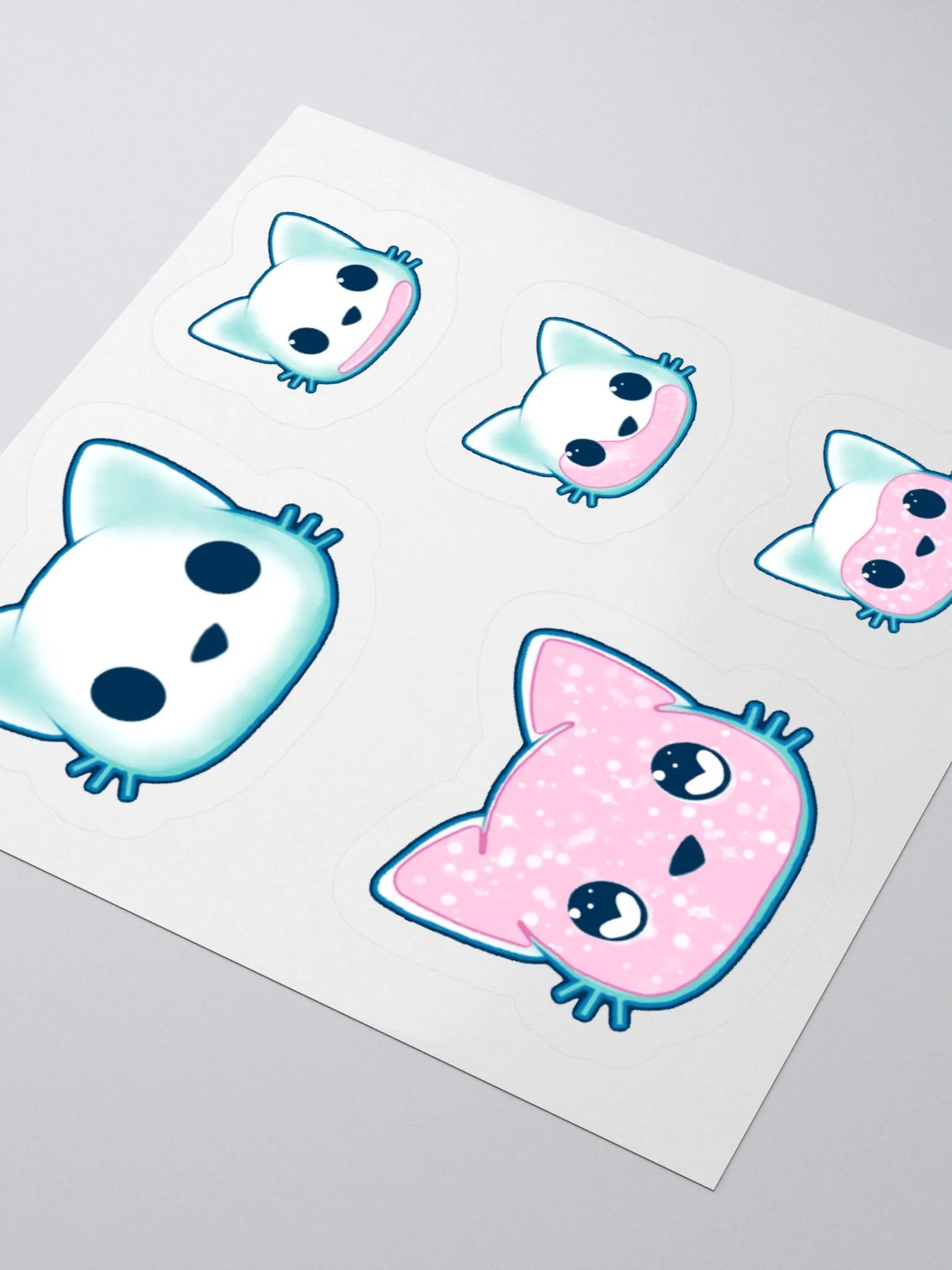 Whiskered Whimsy Sticker Pack product image (4)