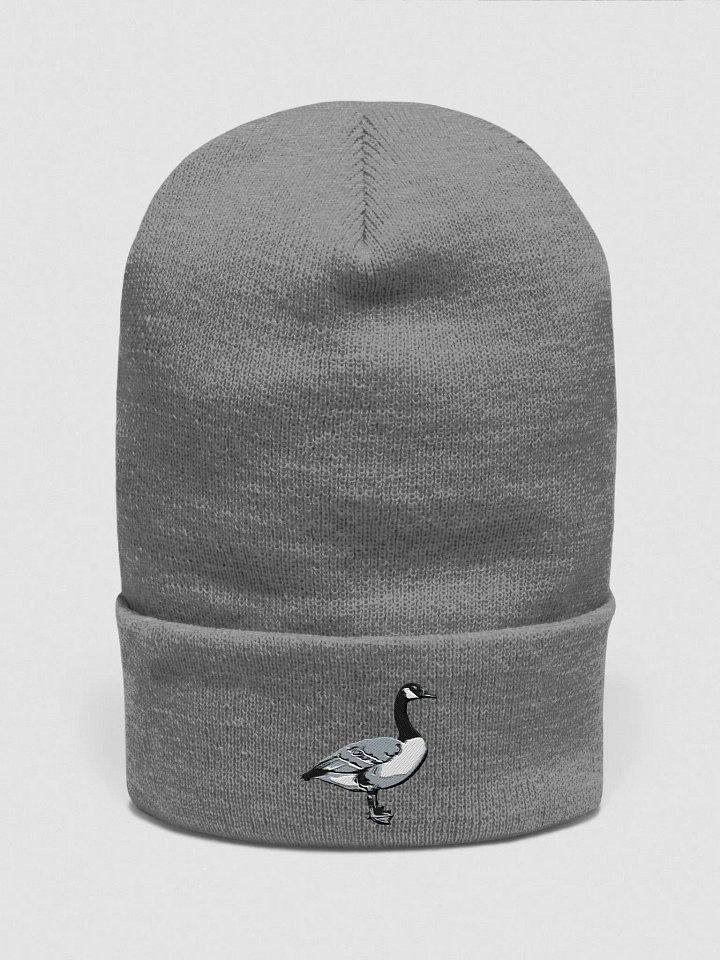 Goose Plucky Honker Embroidered Beanie product image (1)