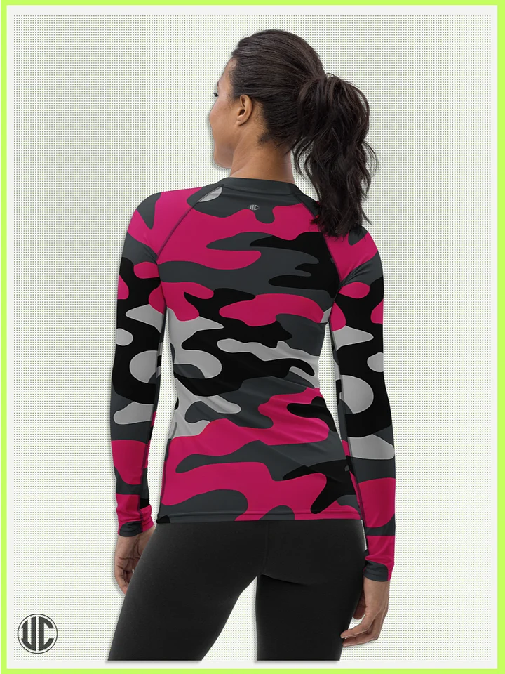 Savage Pink Camo – Women’s Rash Guard product image (2)