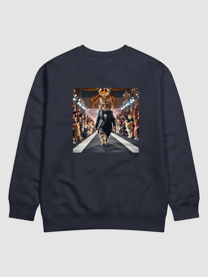 Catwalk Cat Premium Sweatshirt product image (1)