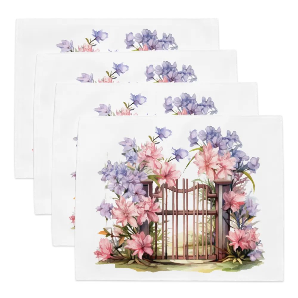 Whimsical Garden Gate Placemat Set product image (4)