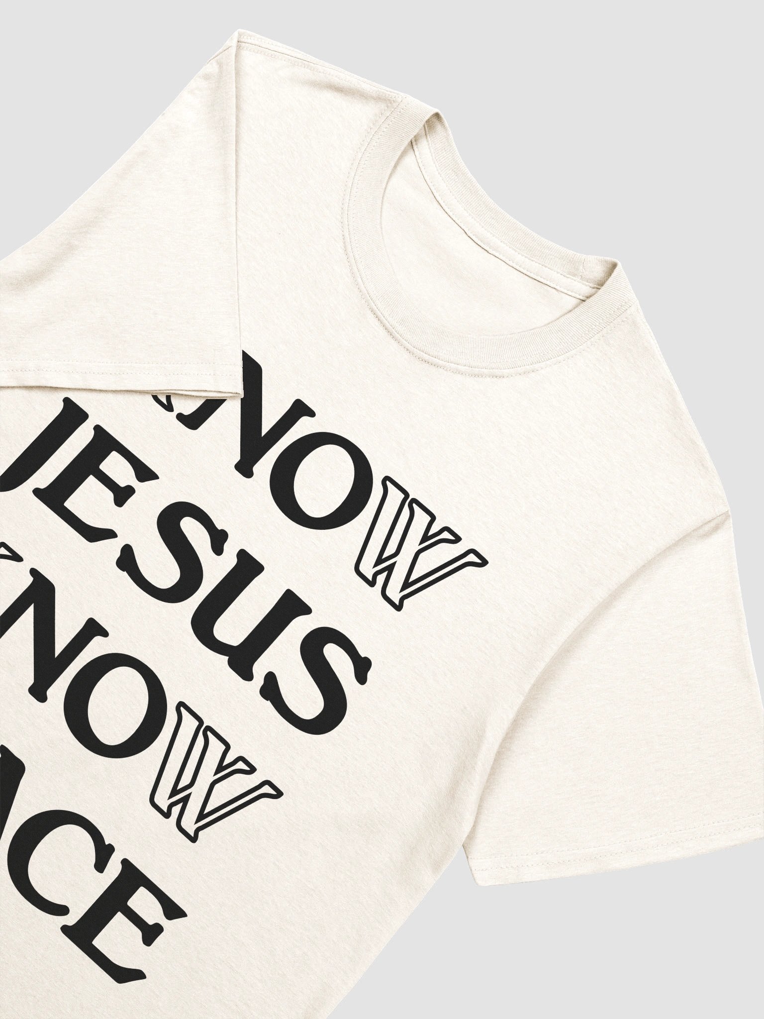 Know Jesus Know Peace black product image (3)