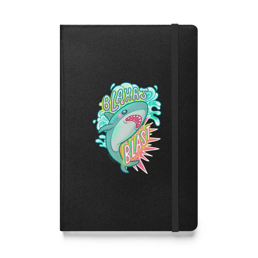 Blahaj Blast Hardcover Notebook product image (1)