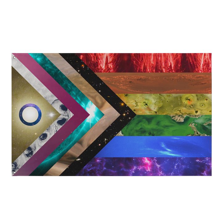 Space Pride 2026 FLAG product image (1)