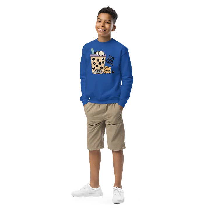 Boba Cat - Unisex Youth Sweatshirt product image (1)