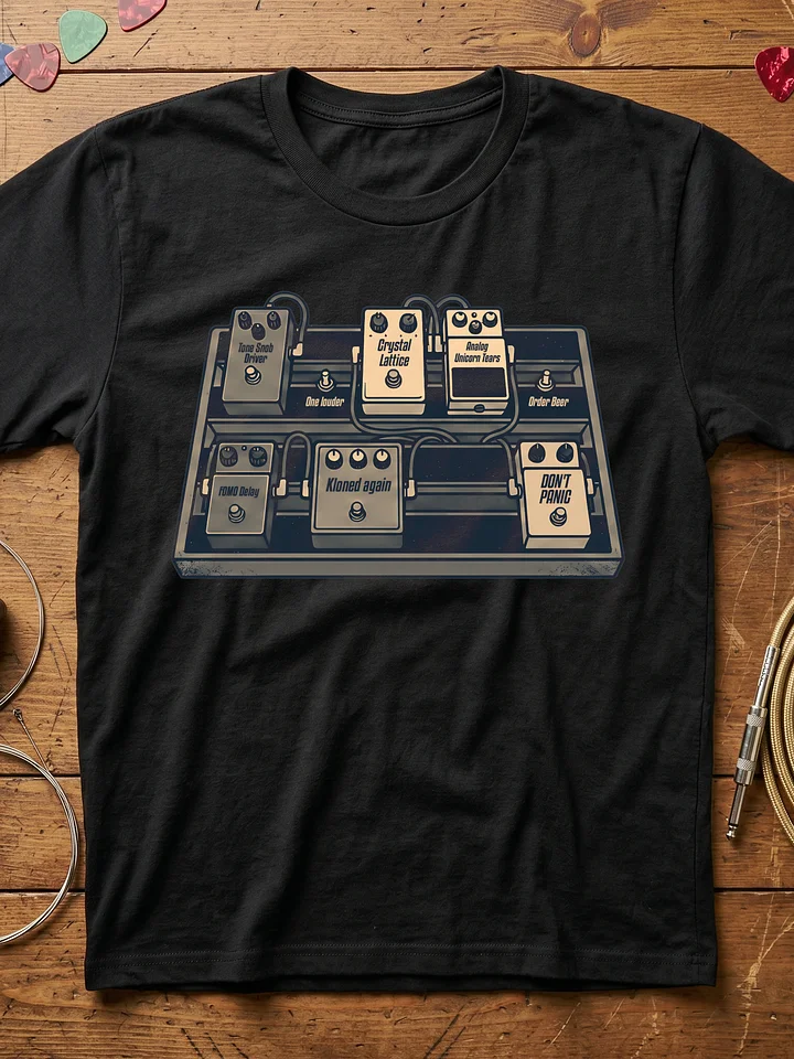 Boutique Pedalboard Guitar T-Shirt product image (1)