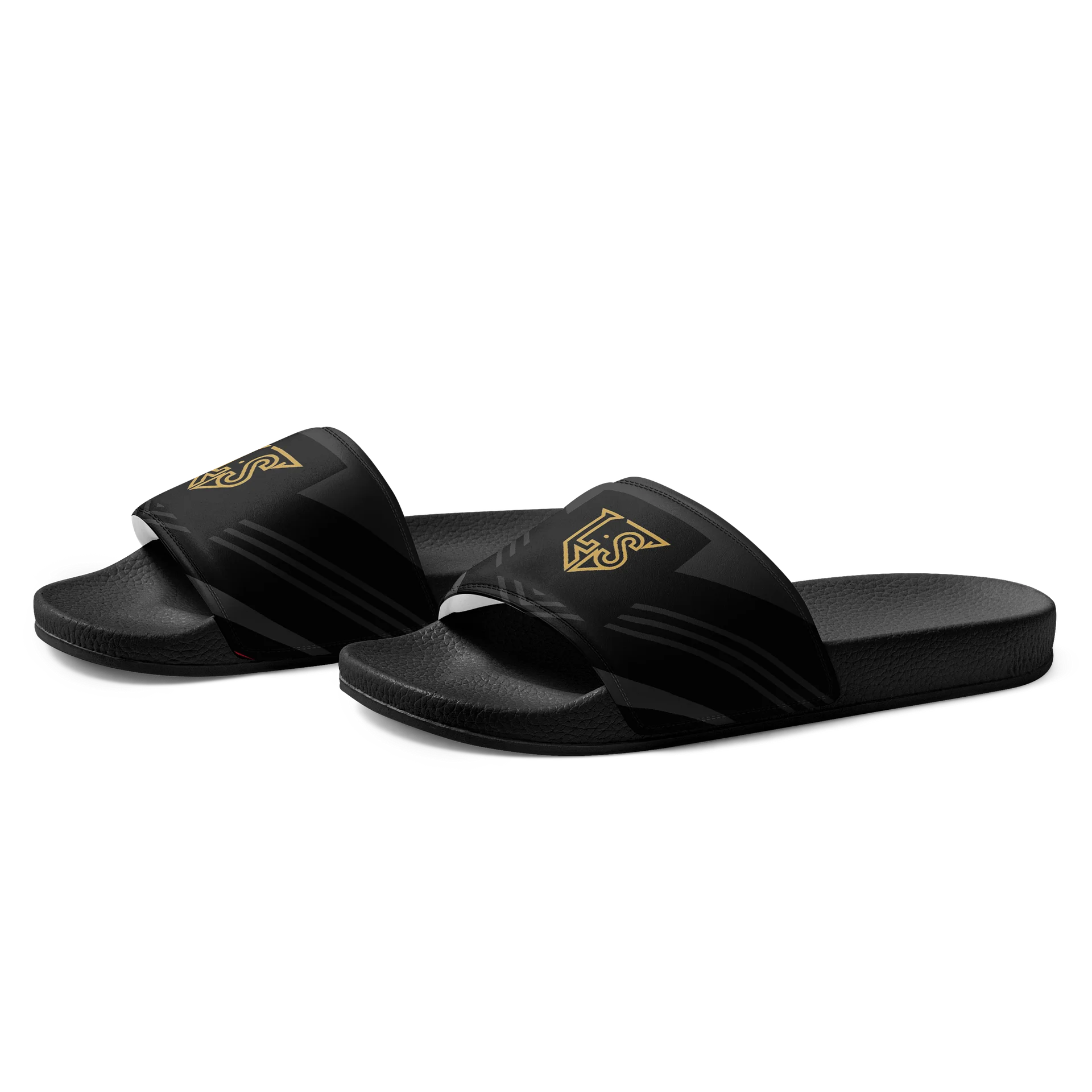 Lafate Store black and gold Slippers product image (2)