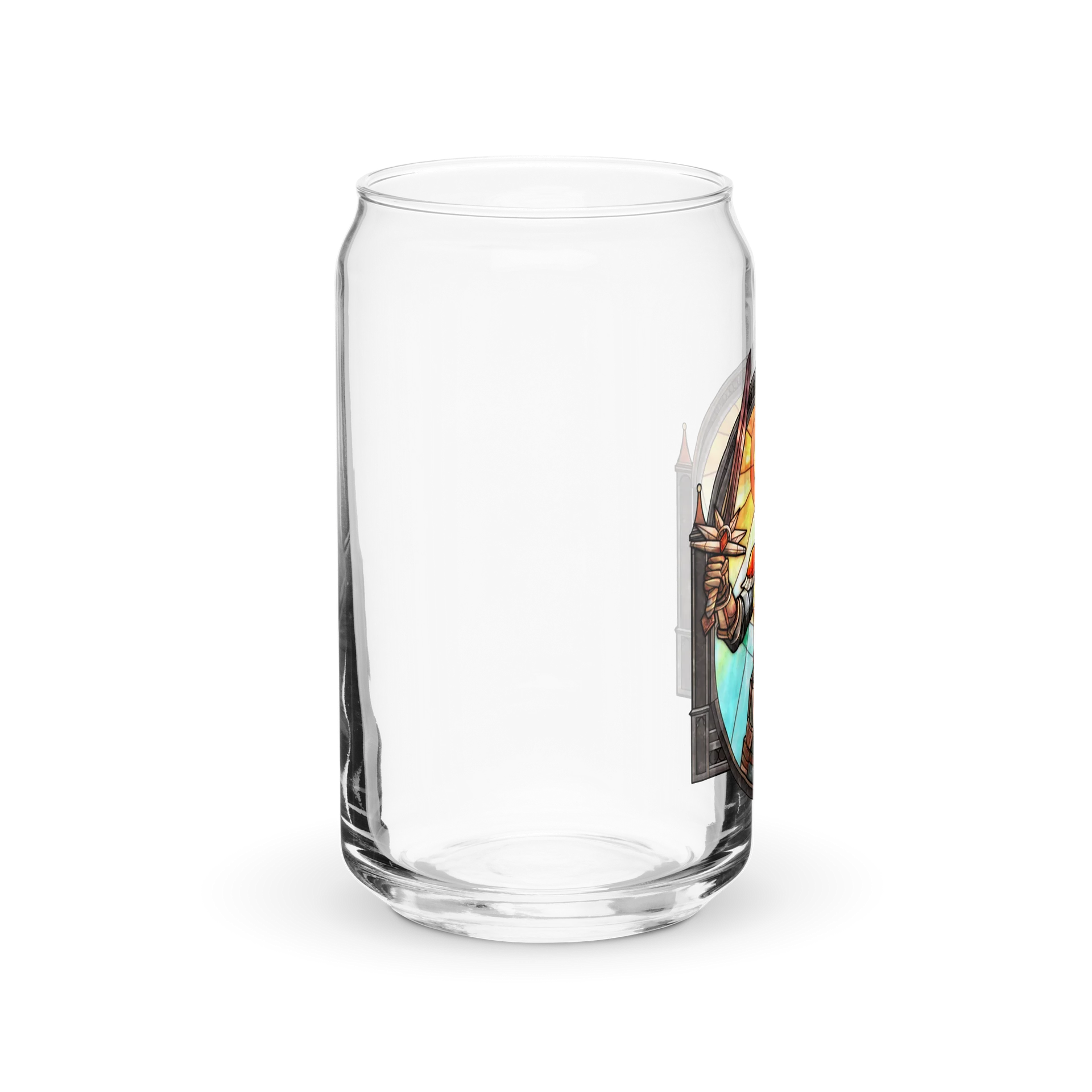 Squire Lou of the Solar Knights (Torched RP) Can-Shaped Glass product image (8)