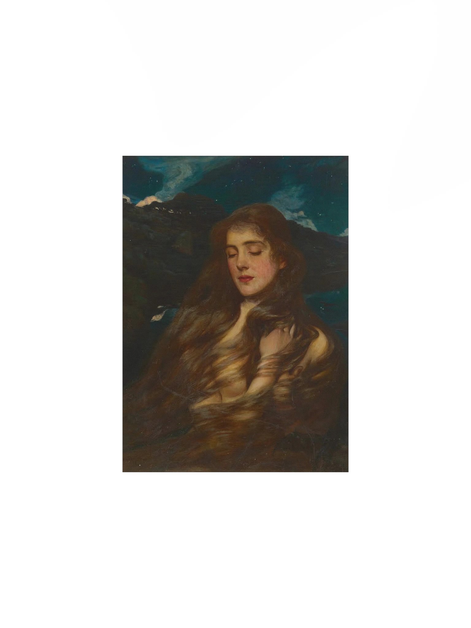 "The Coming of Night" by Wilfred Gabriel De Glehn Poster product image (1)