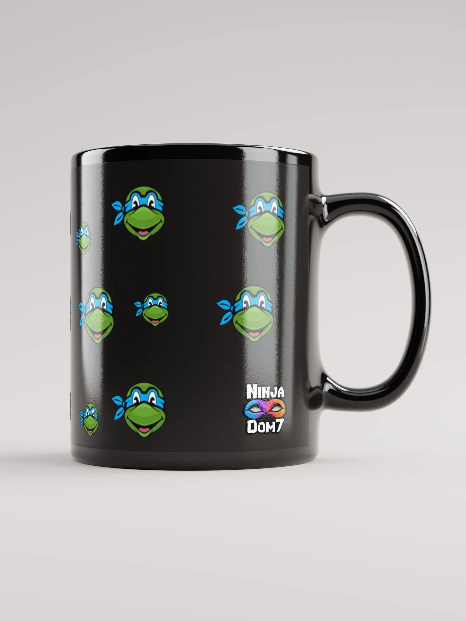 Team Leo Black Glossy Mug product image (4)