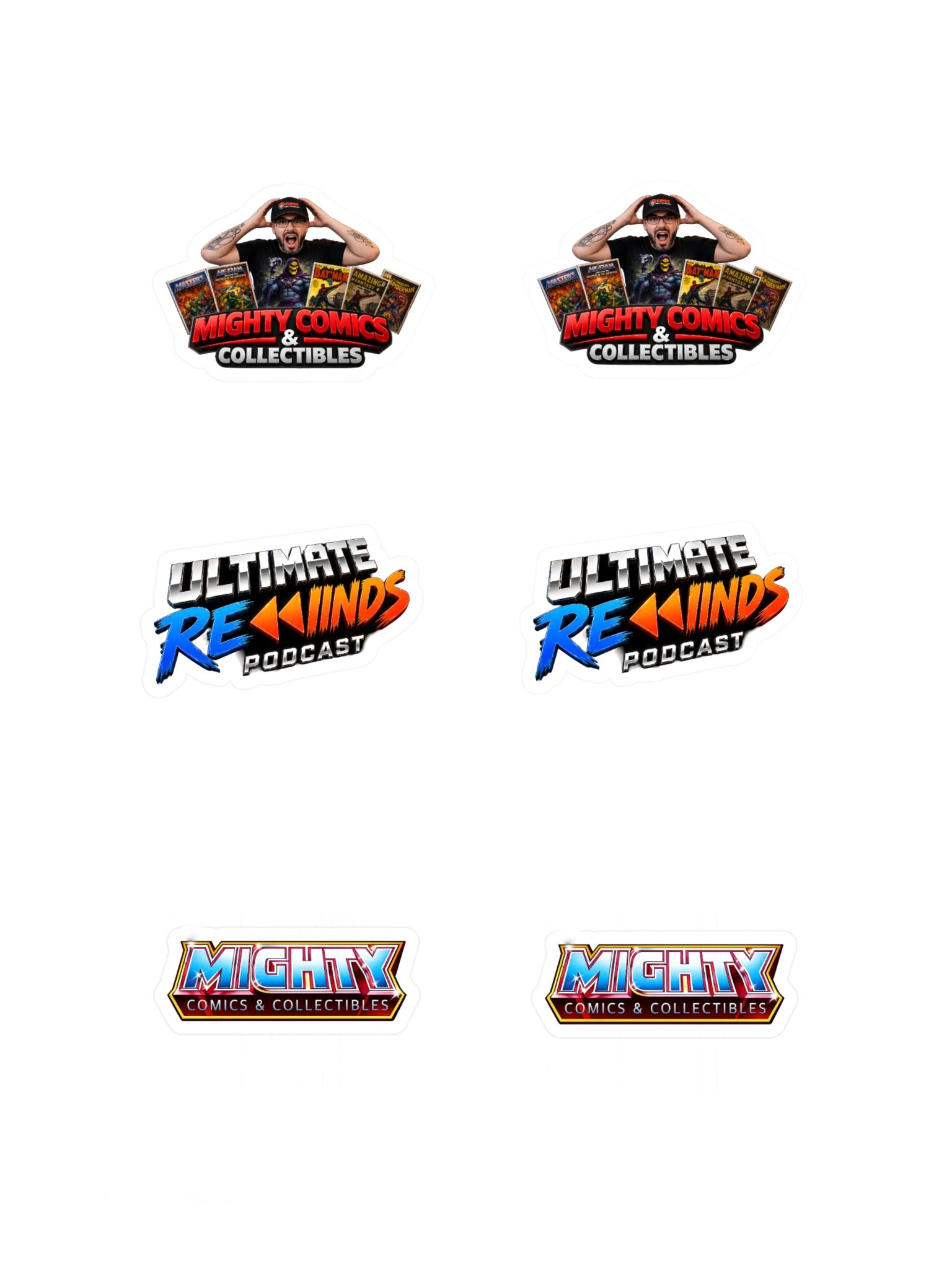 Mighty Comics Stickers product image (3)