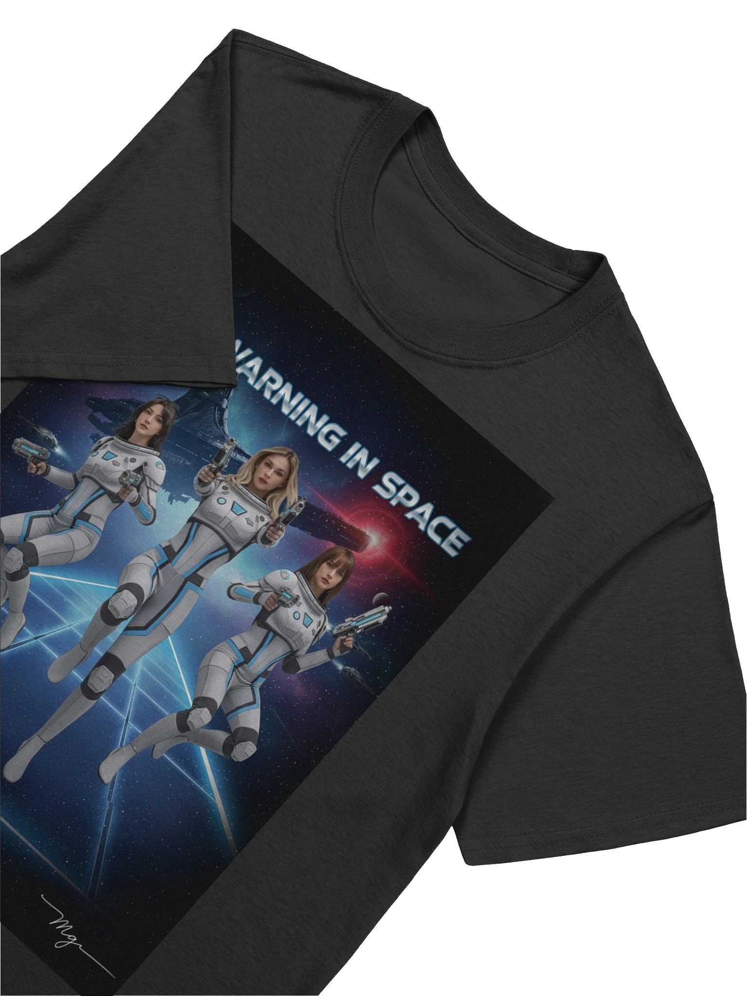 Space Warning Unisex Tee [S–3XL] product image (3)