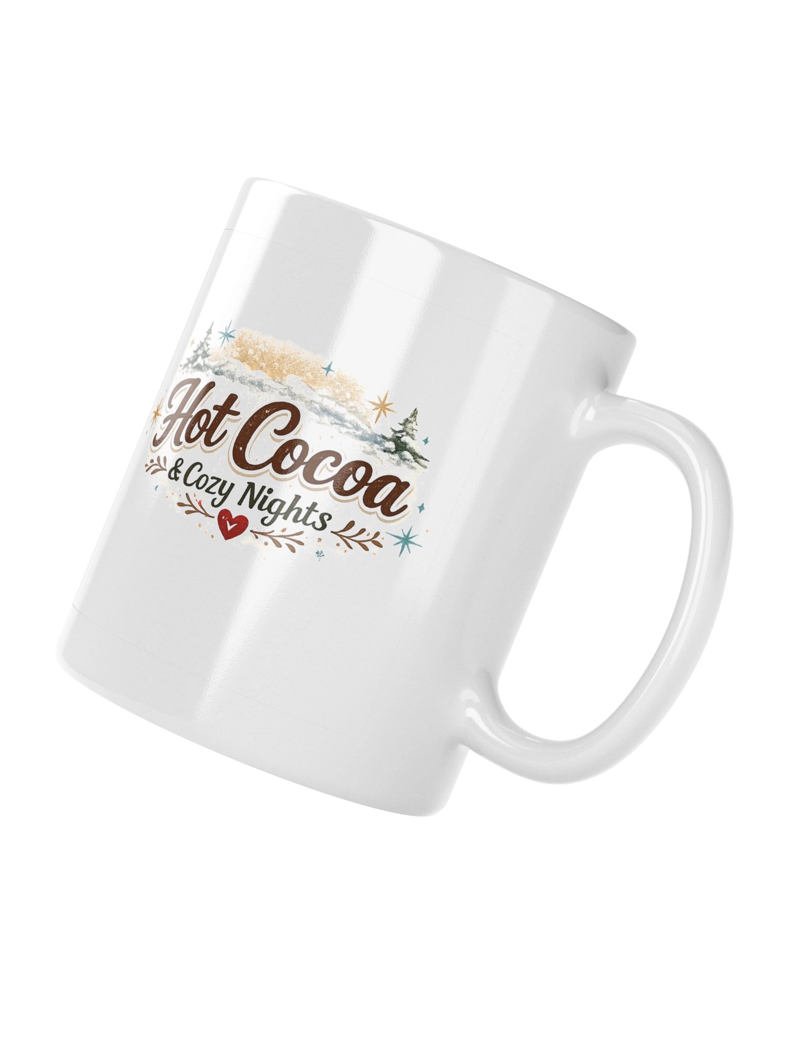 Hot Cocoa & Cozy Nights 11 oz Ceramic Mug for Lefties product image (4)