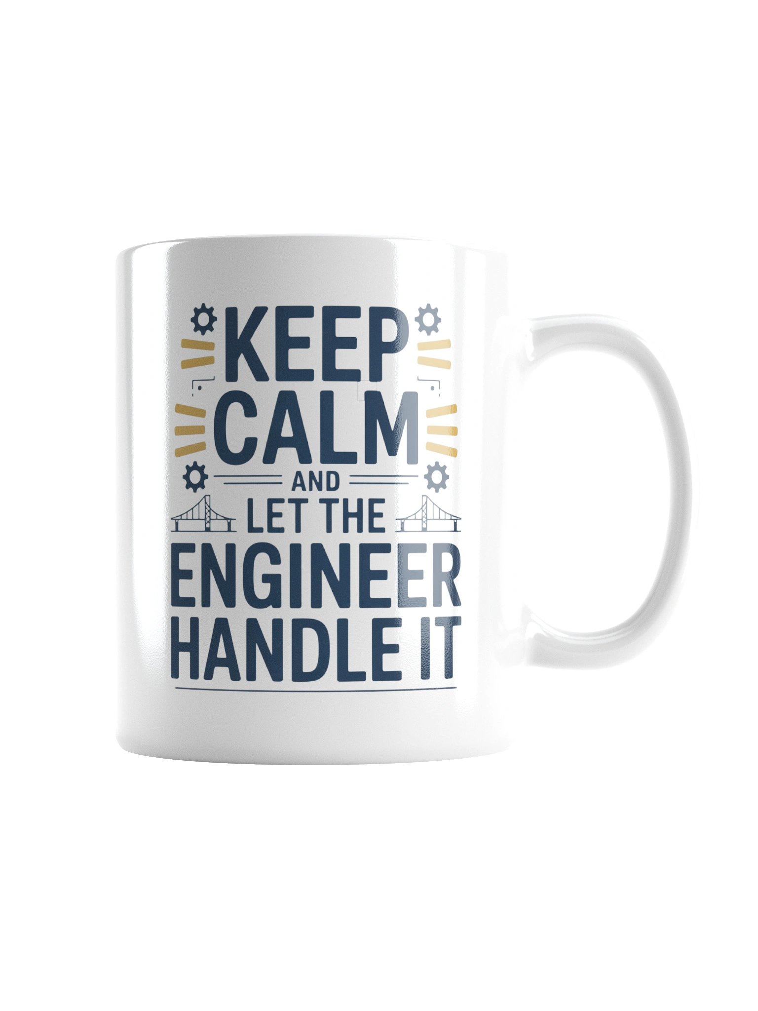 Keep Calm and Let the Engineer Handle It Coffee Mug product image (9)
