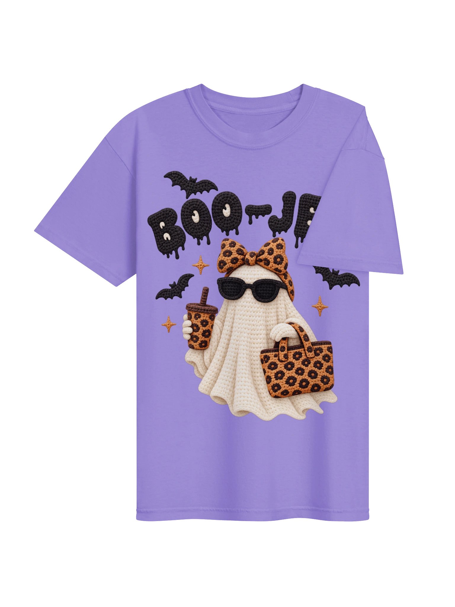 BOO-JEE Crochet Ghost – Cute Halloween Leopard Print Design product image (19)