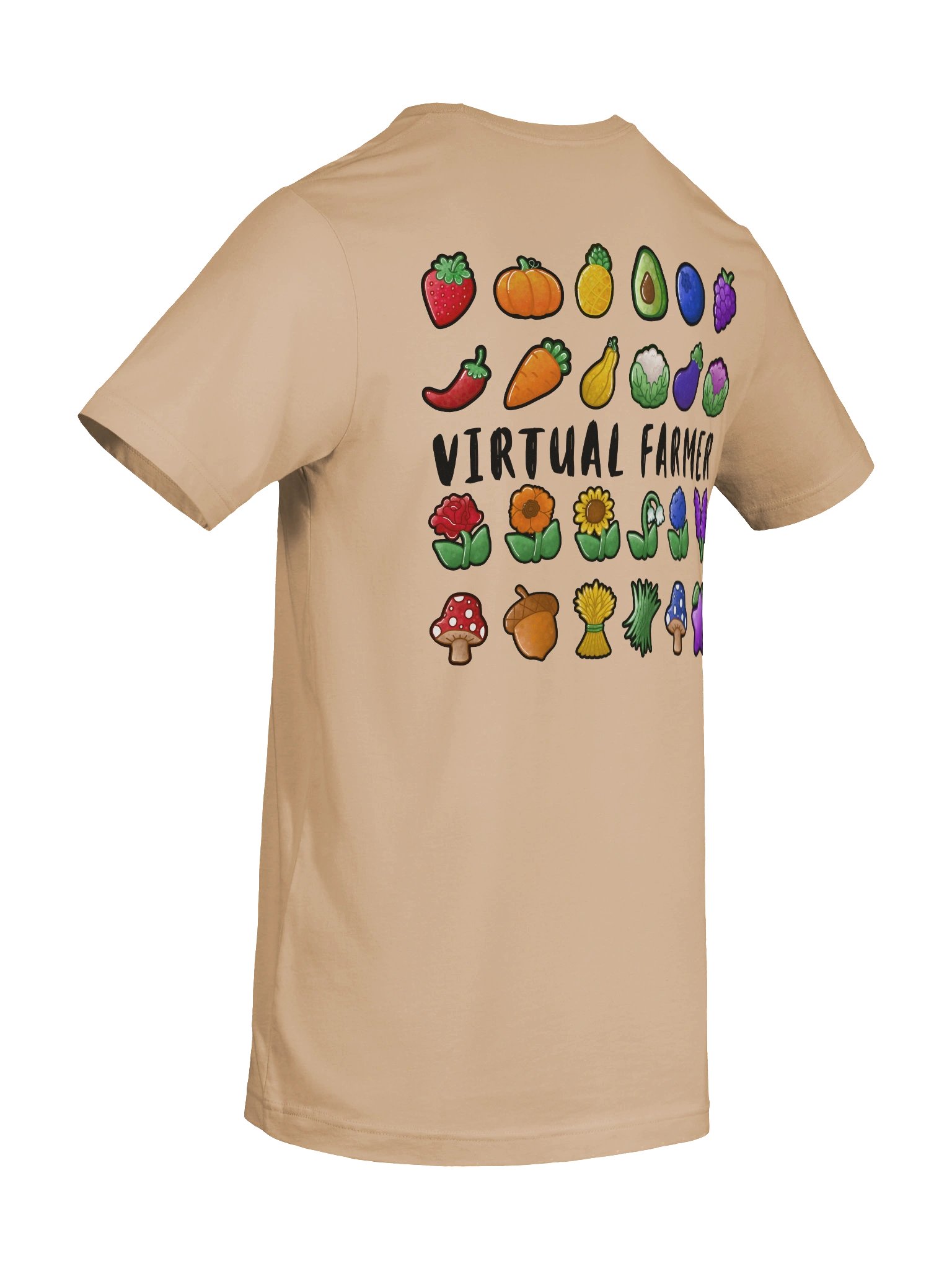 Virtual Farmer Tee - Black Text product image (10)