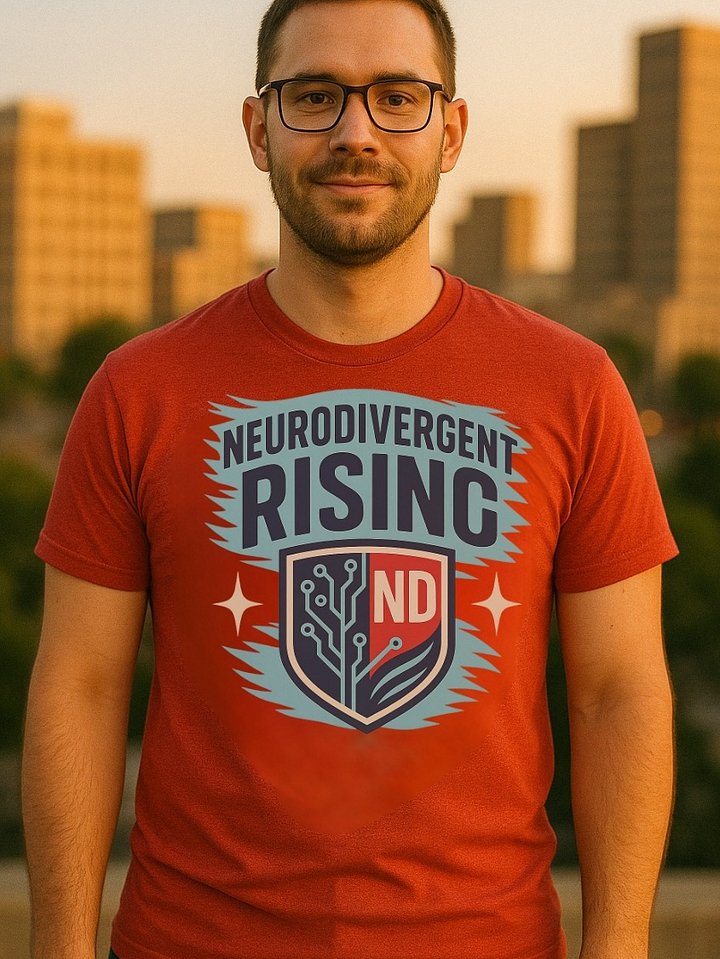 Neurodivergent Rising ND T-shirt product image (1)