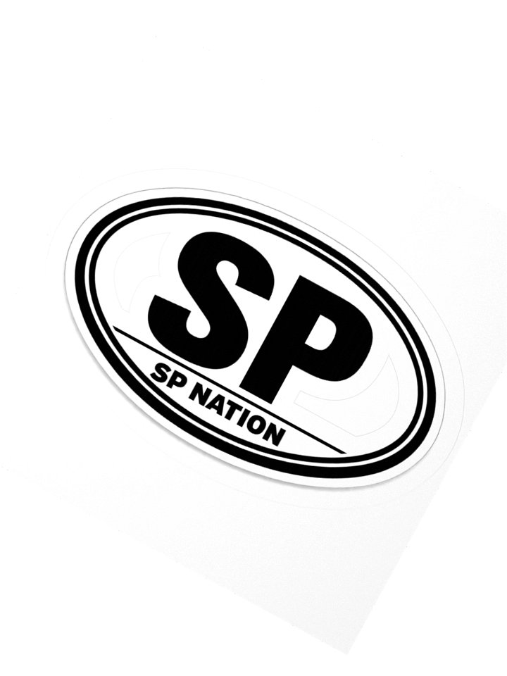 SP Nation Oval Sticker product image (4)