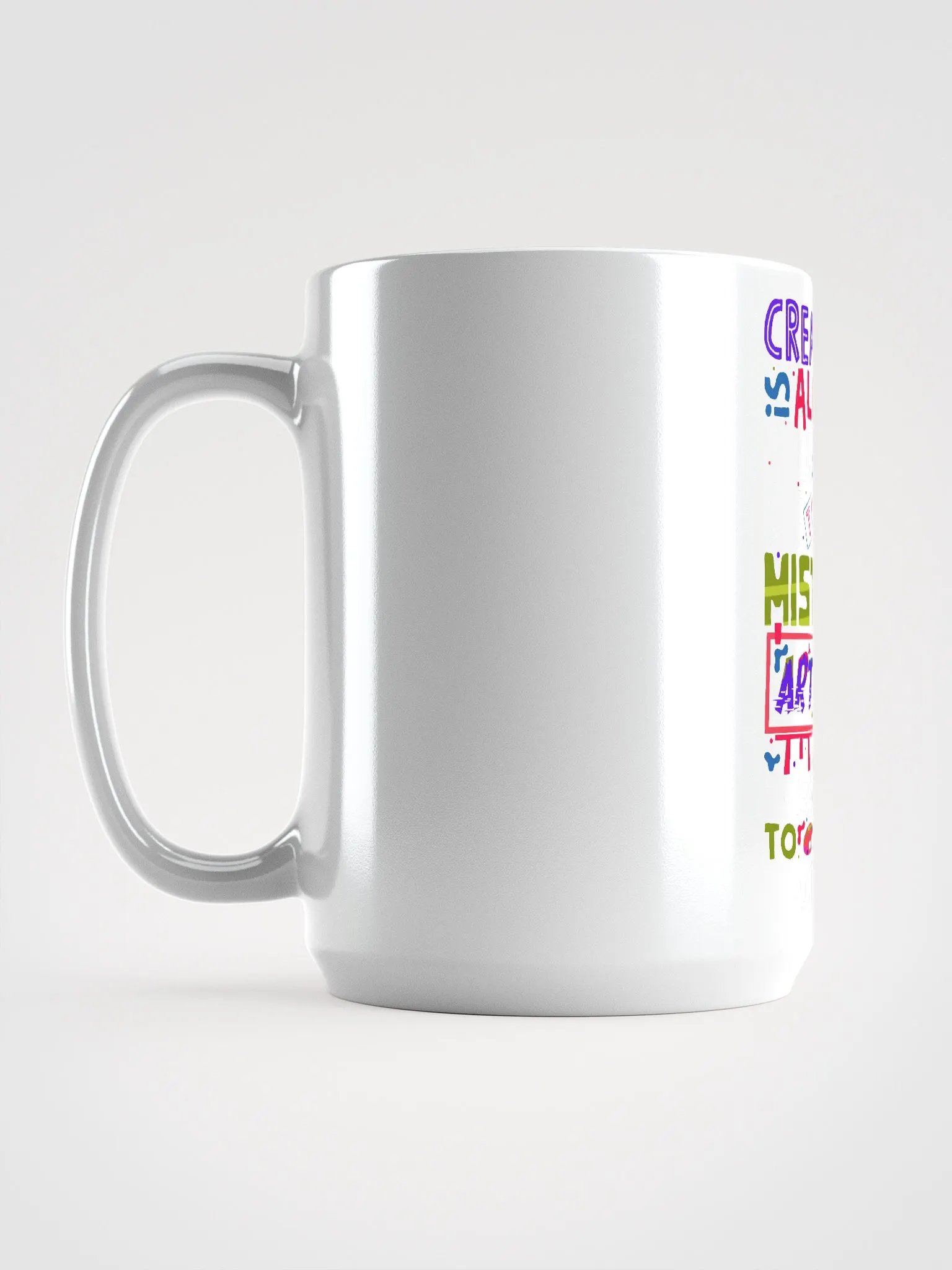 CREATIVITY IS ALLOWING YOURSELF MAKE MISTAKES product image (6)