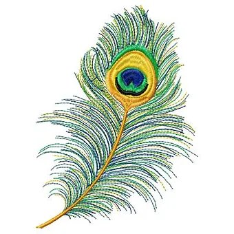 Peacock Feather Gld product image (1)