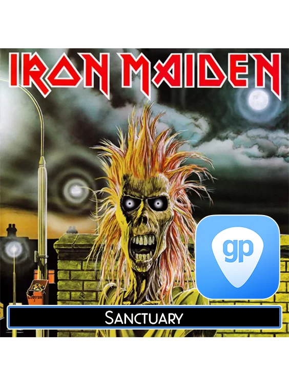 Sanctuary | PDF Tab + Guitar Pro | Iron Maiden product image (1)