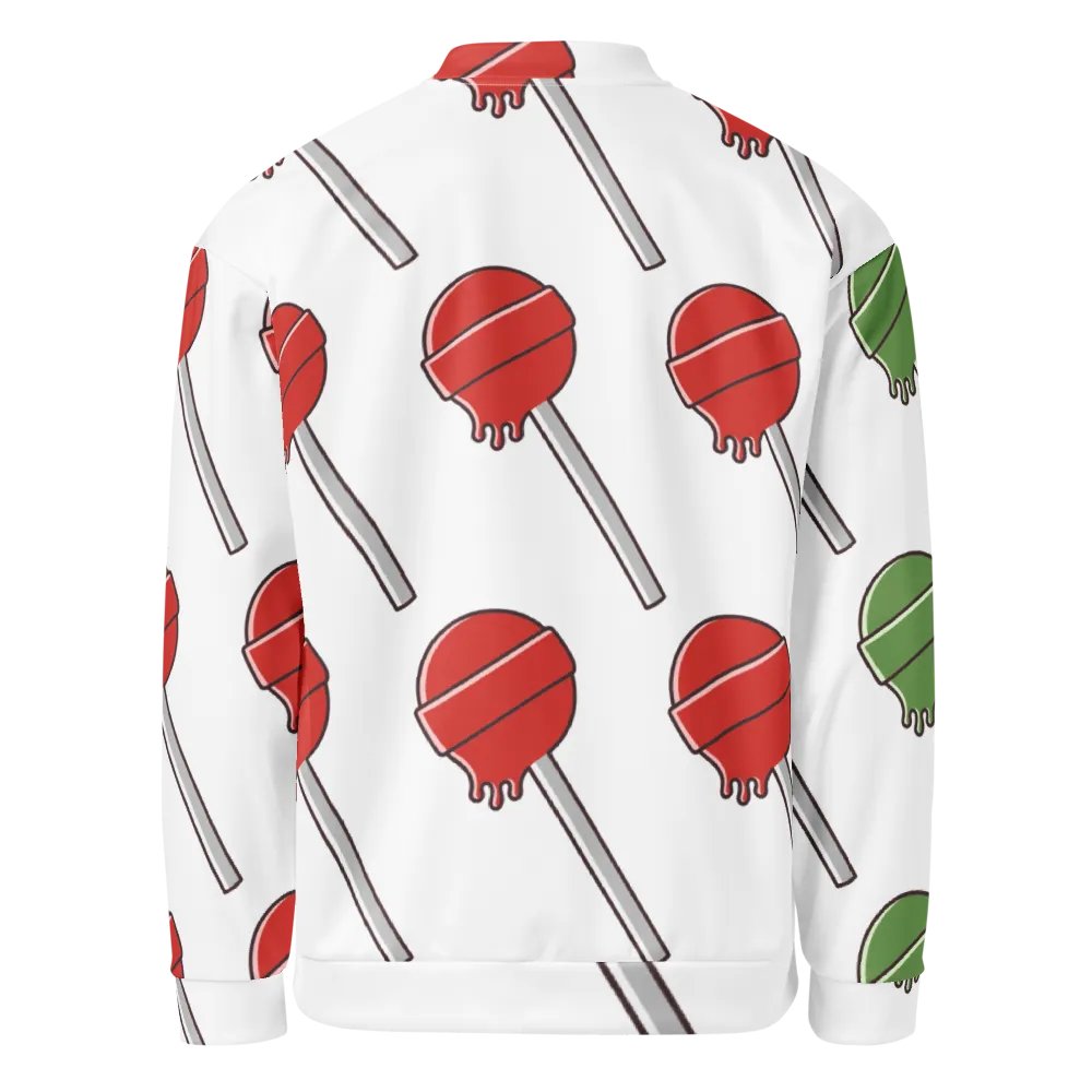 Lollipop Grid All-Over Bomber Jacket product image (3)