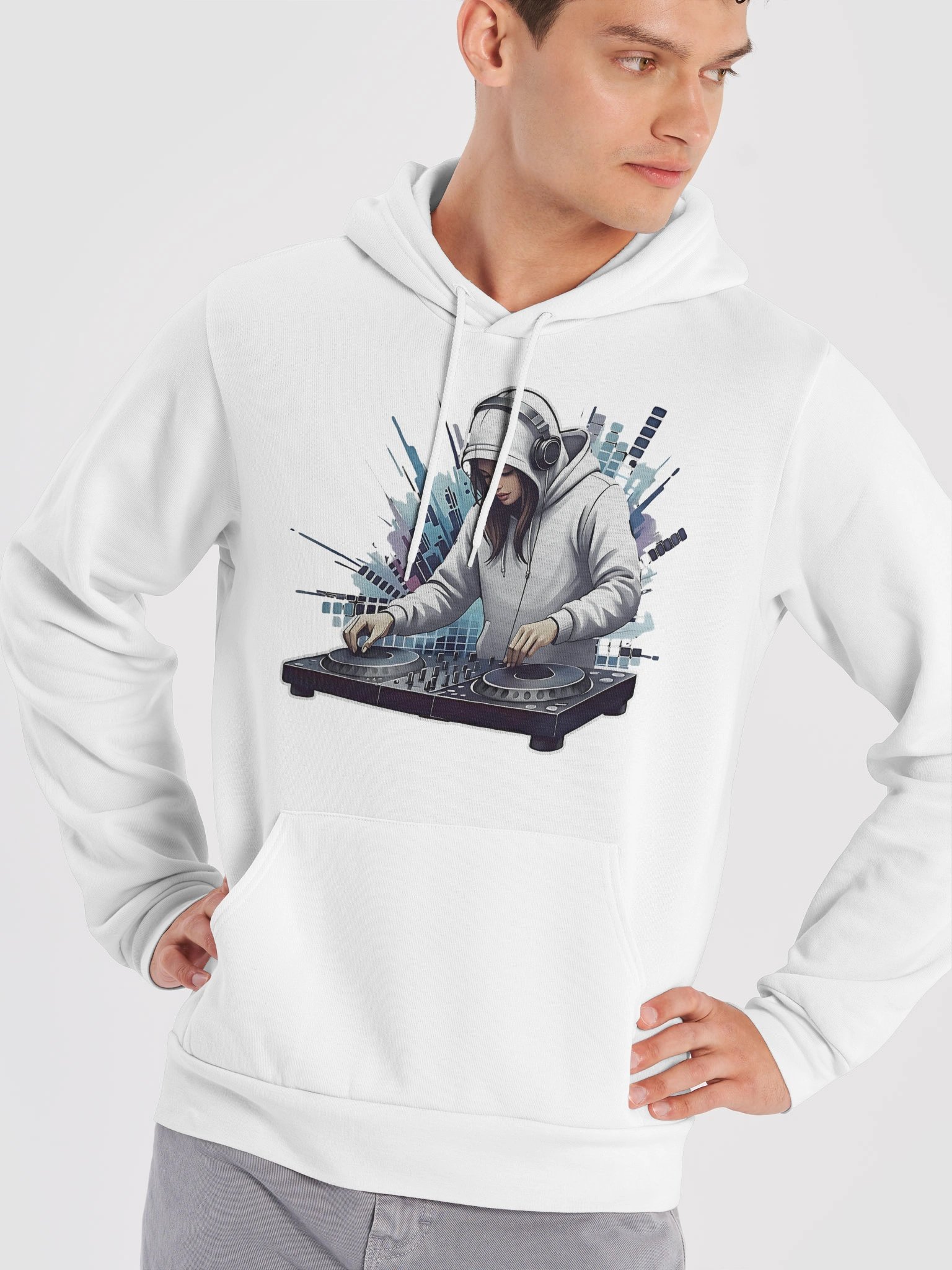 Female DJ Hoodie product image (36)