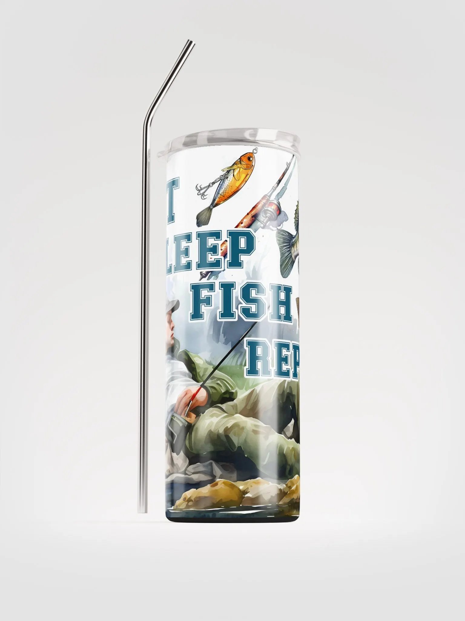 Reel Relaxation Stainless Steel Tumbler product image (2)