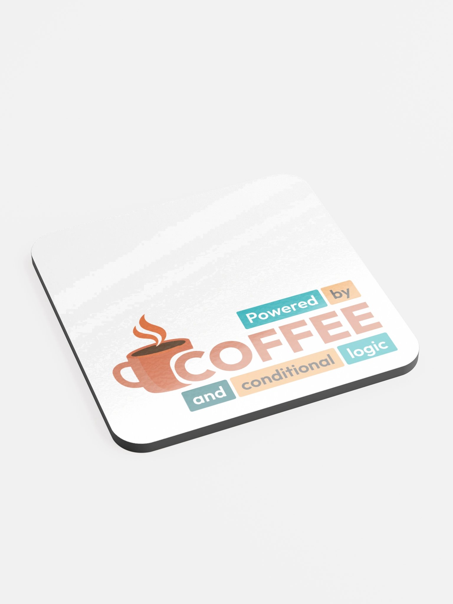 Powered by Coffee Coaster product image (2)