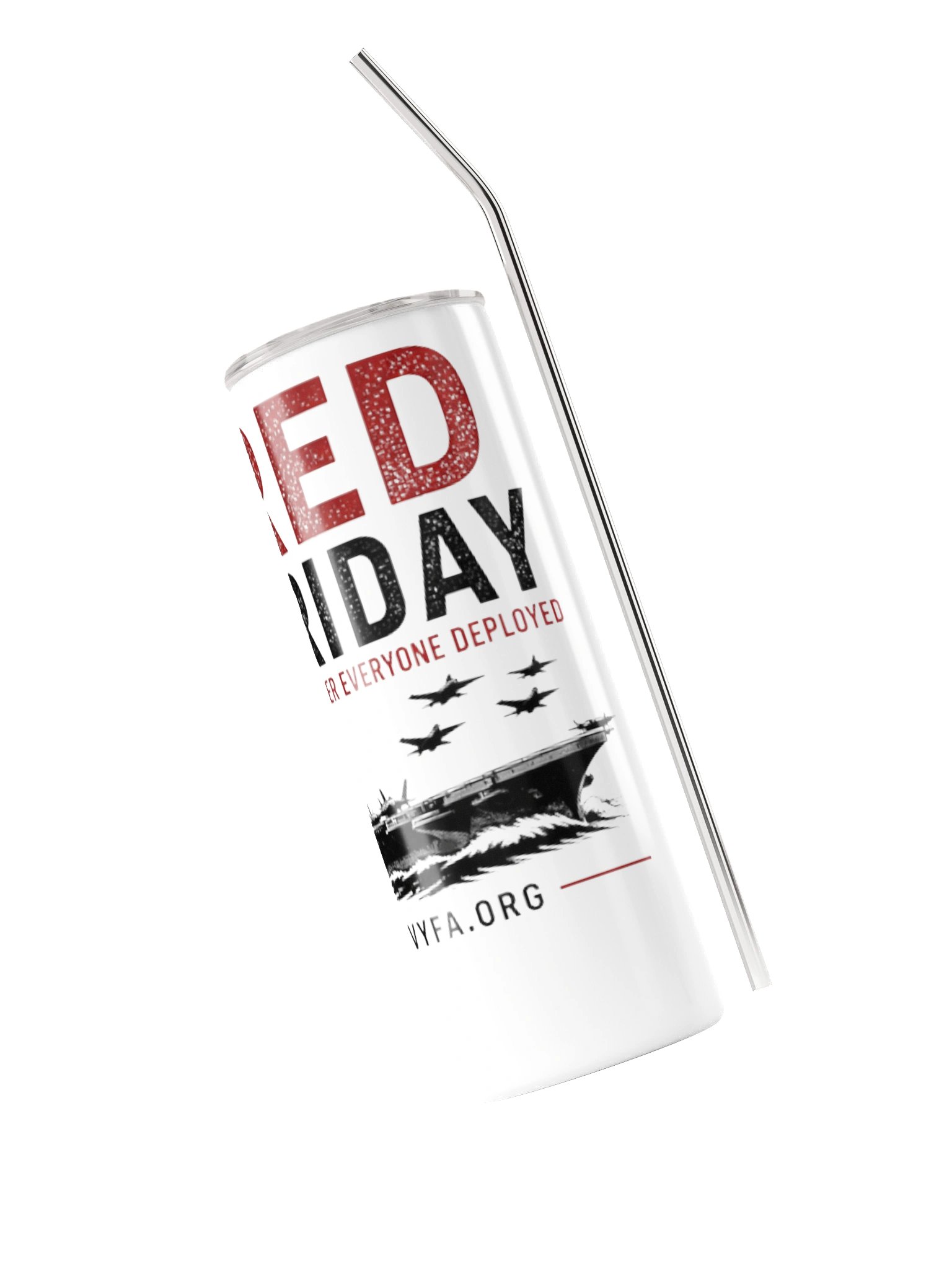BOLD RED FRIDAY — Remember Everyone Deployed Tumbler product image (3)