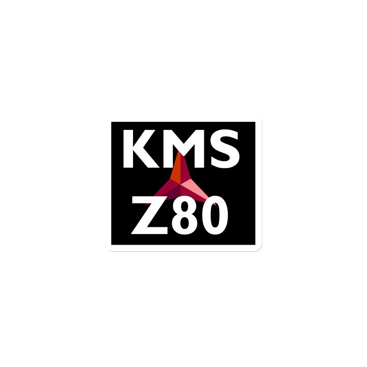 Kommission Z80 die-cut magnet product image (1)