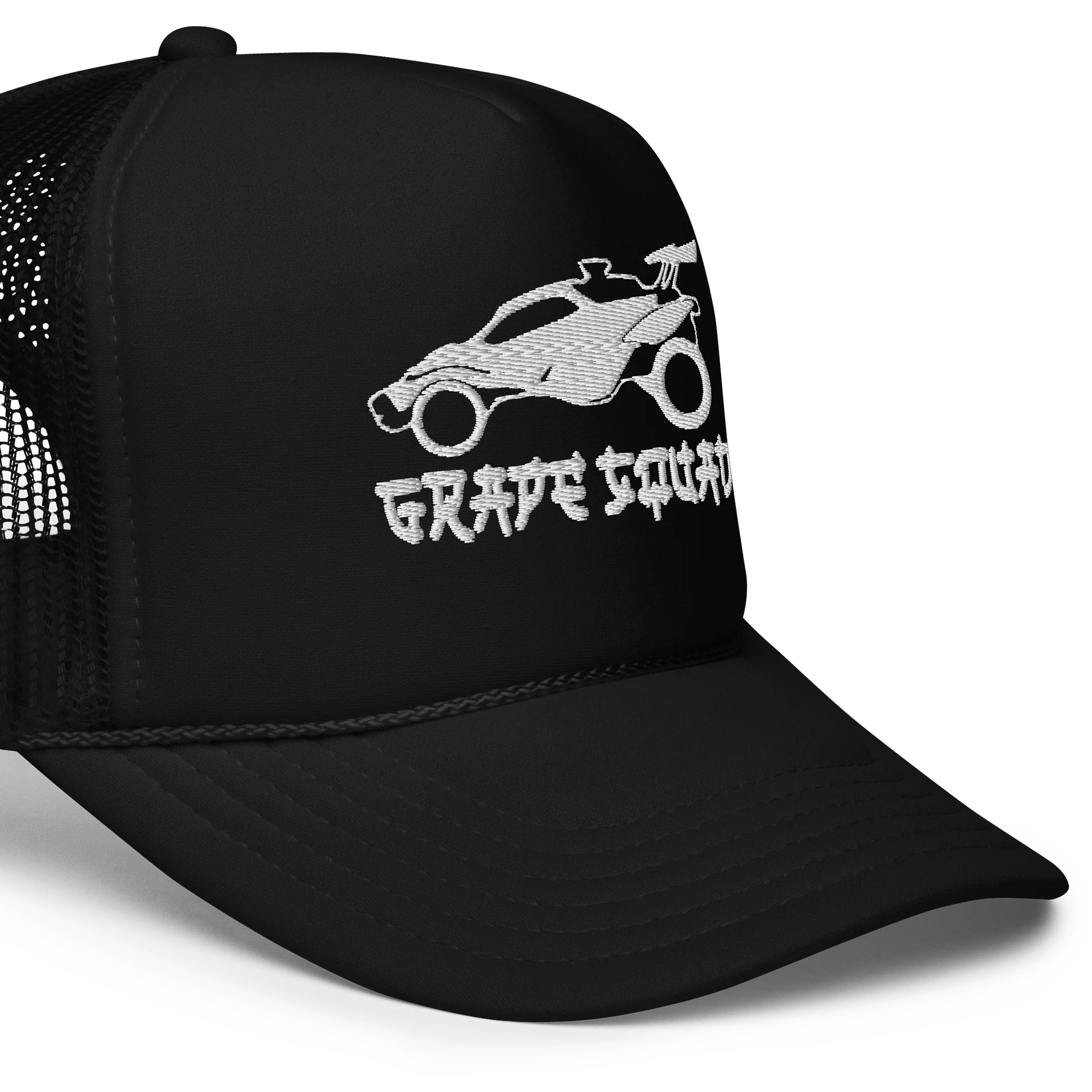Grape Squad Octane Embroidered Trucker Hat v1 product image (7)