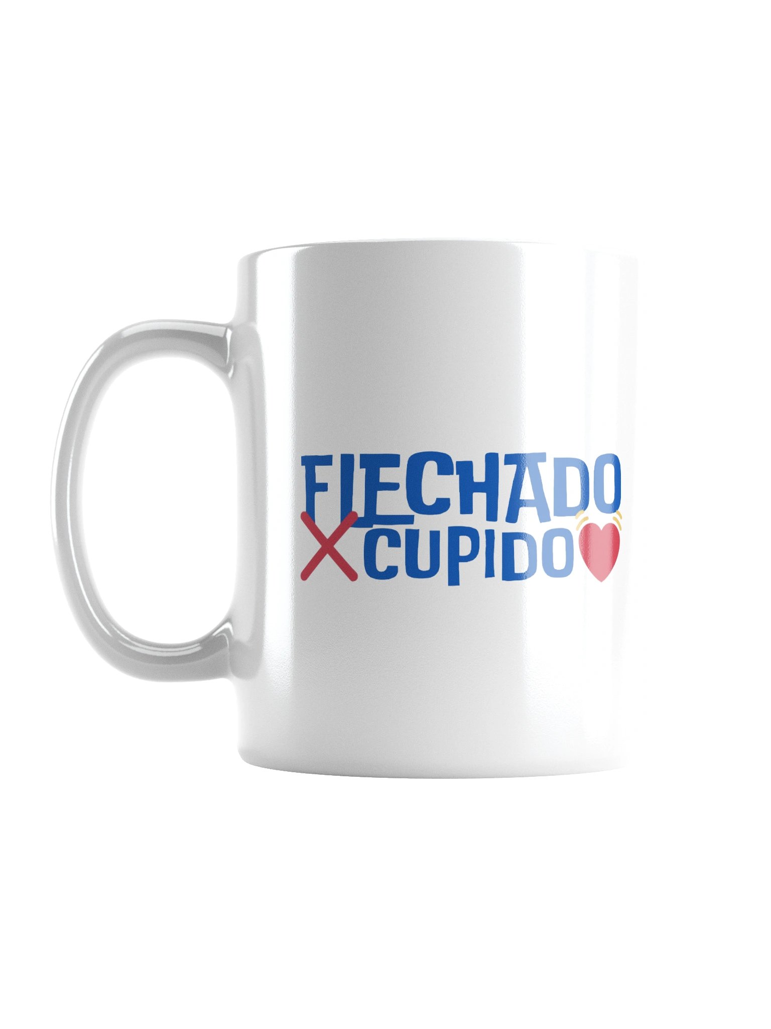 Taza Flechado x Cupido Blanca estilo 4 product image (1)