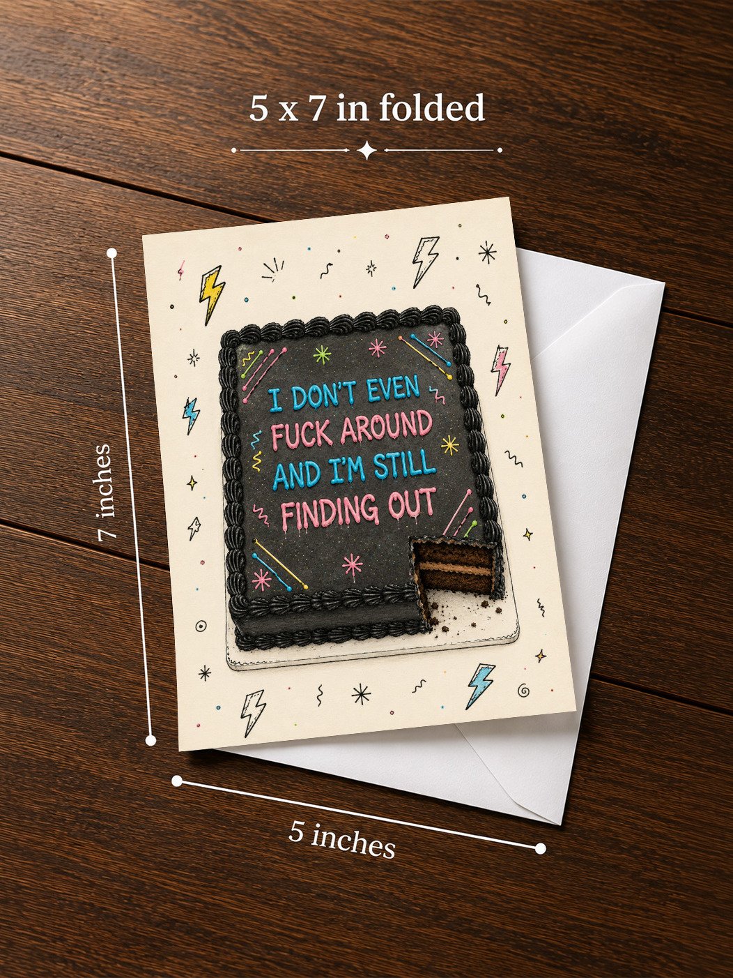 I Don't Even F Around Greeting Card product image (2)