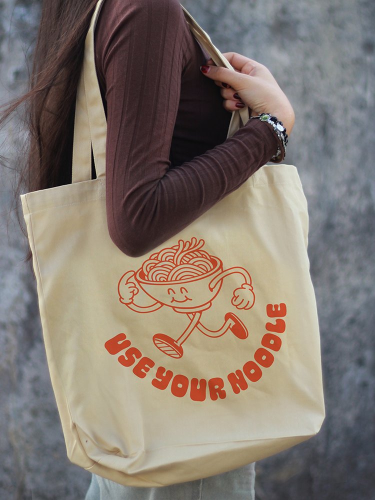 USE YOUR NOODLE Tote Bag product image (2)