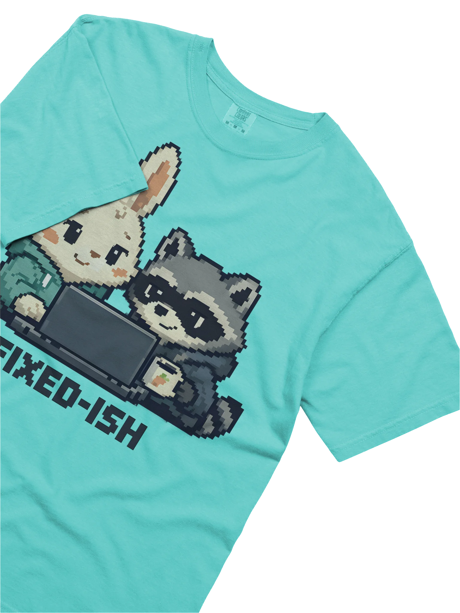 Fixed-ish Rabbit & Raccoon T-Shirt product image (5)