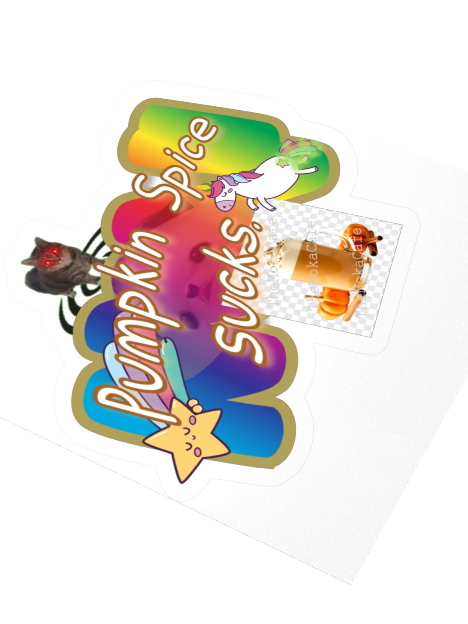 Pumpkin Yikes Sticker product image (5)