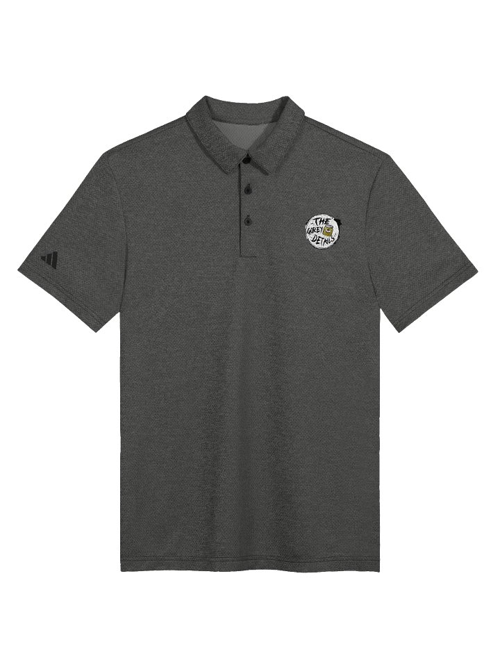 Gorey Ones - Adidas Space-Dyed Polo Shirt product image (2)