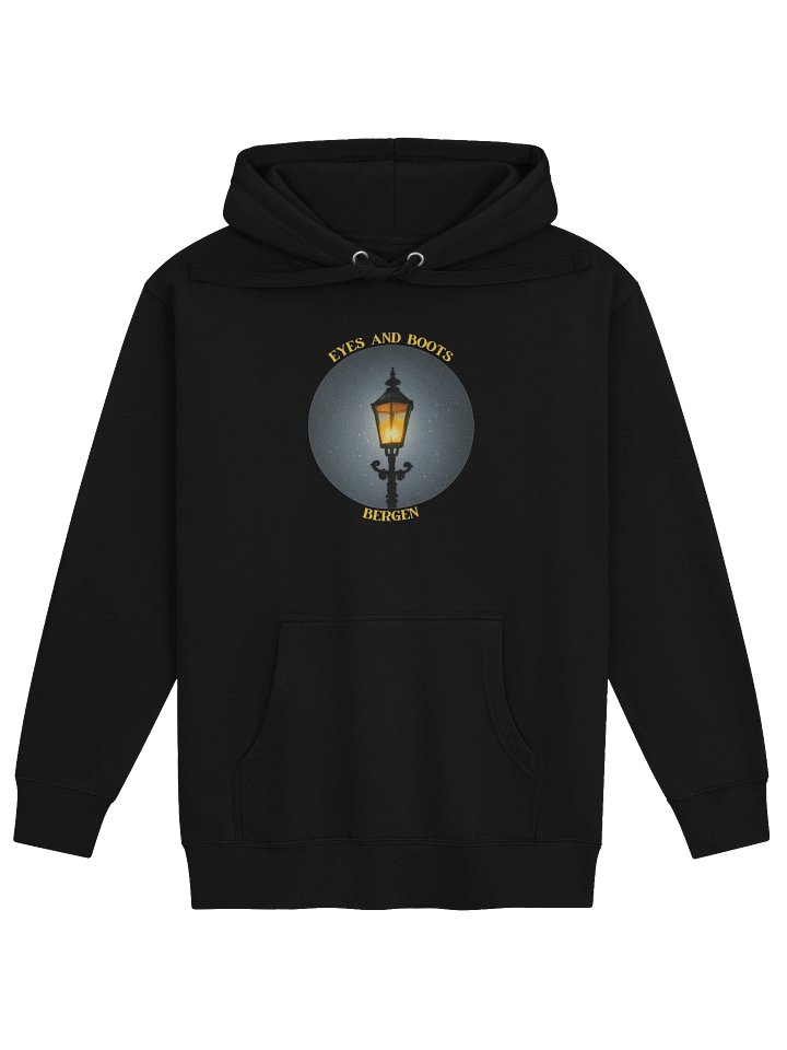 Eyes and Boots Hoodie Unisex Black product image (1)