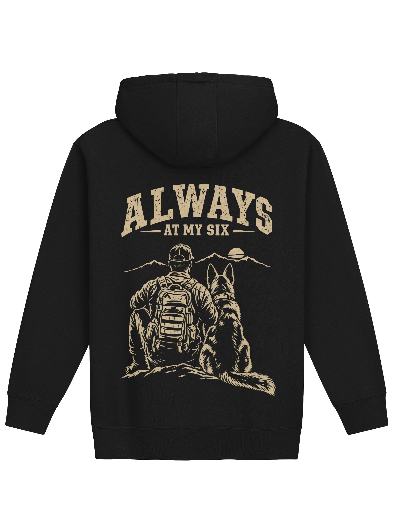Always at My Six – Premium Hoodie product image (4)