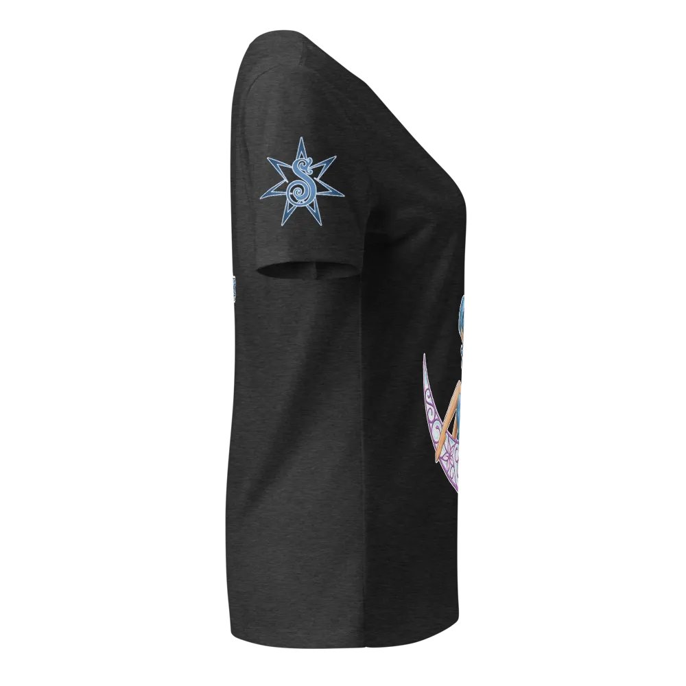 Moonflower Faery - SFA V-Neck Tee product image (3)