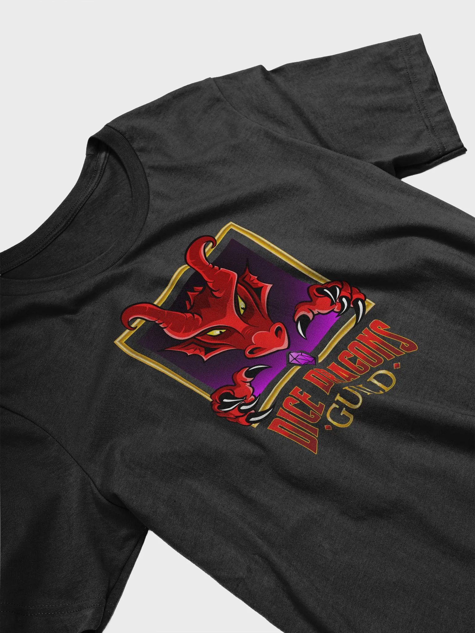 Dice Dragons Guild Logo Soft Tee product image (3)