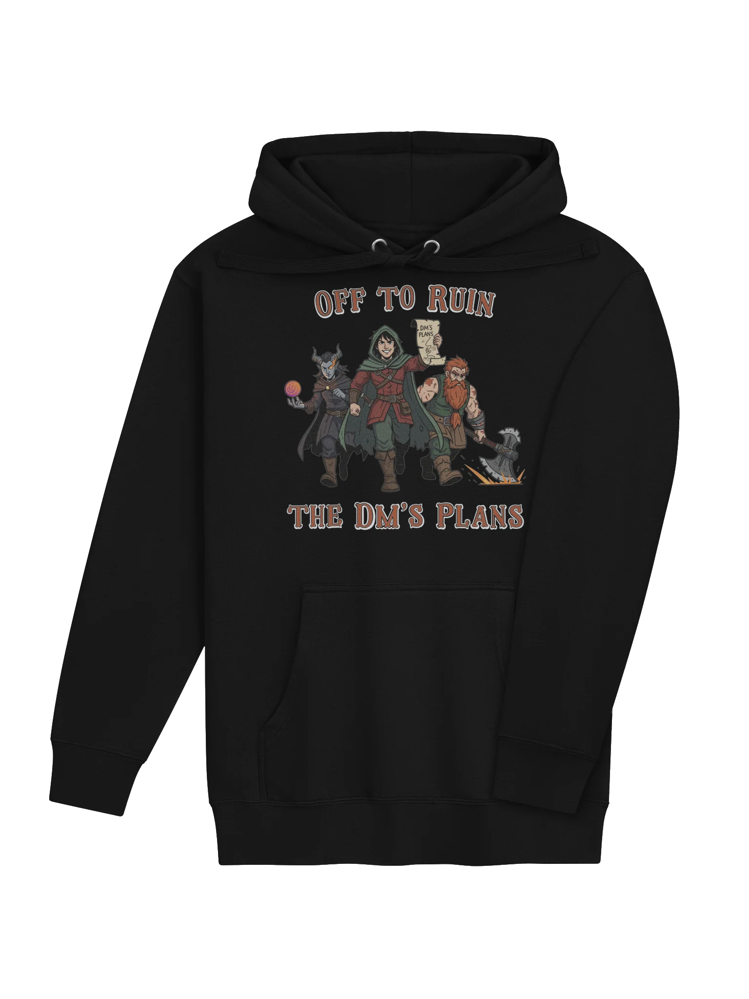 Off to Ruin the DM's Plans Hoodie - Cotton Heritage Premium product image (13)