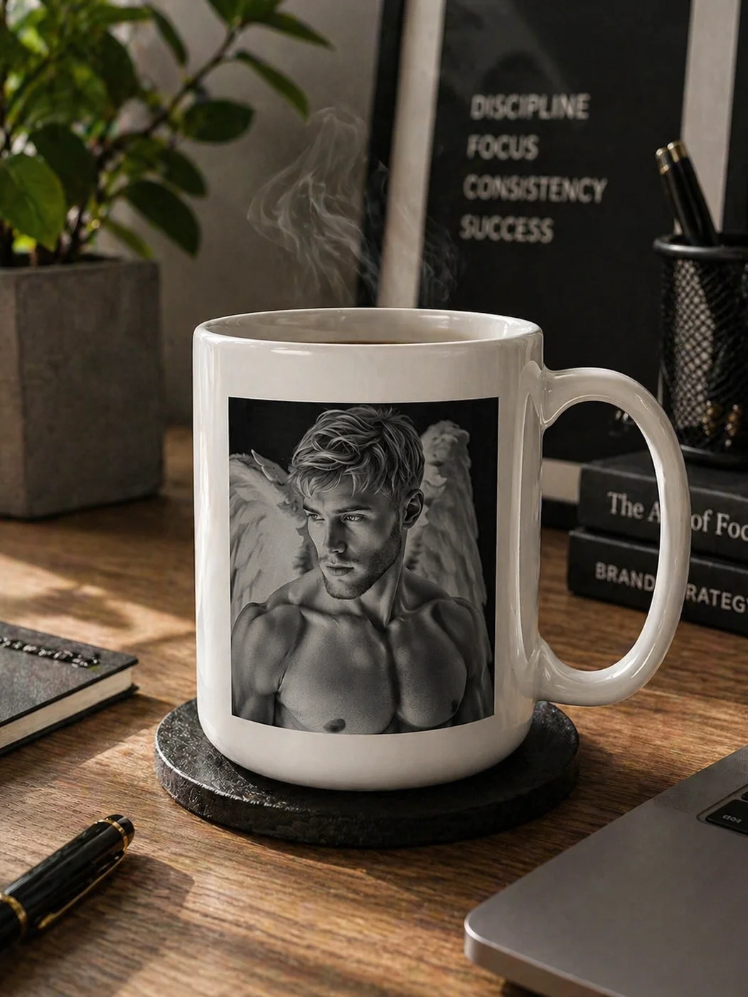 Archangel Elýon Mug - Graphic Mug product image (2)