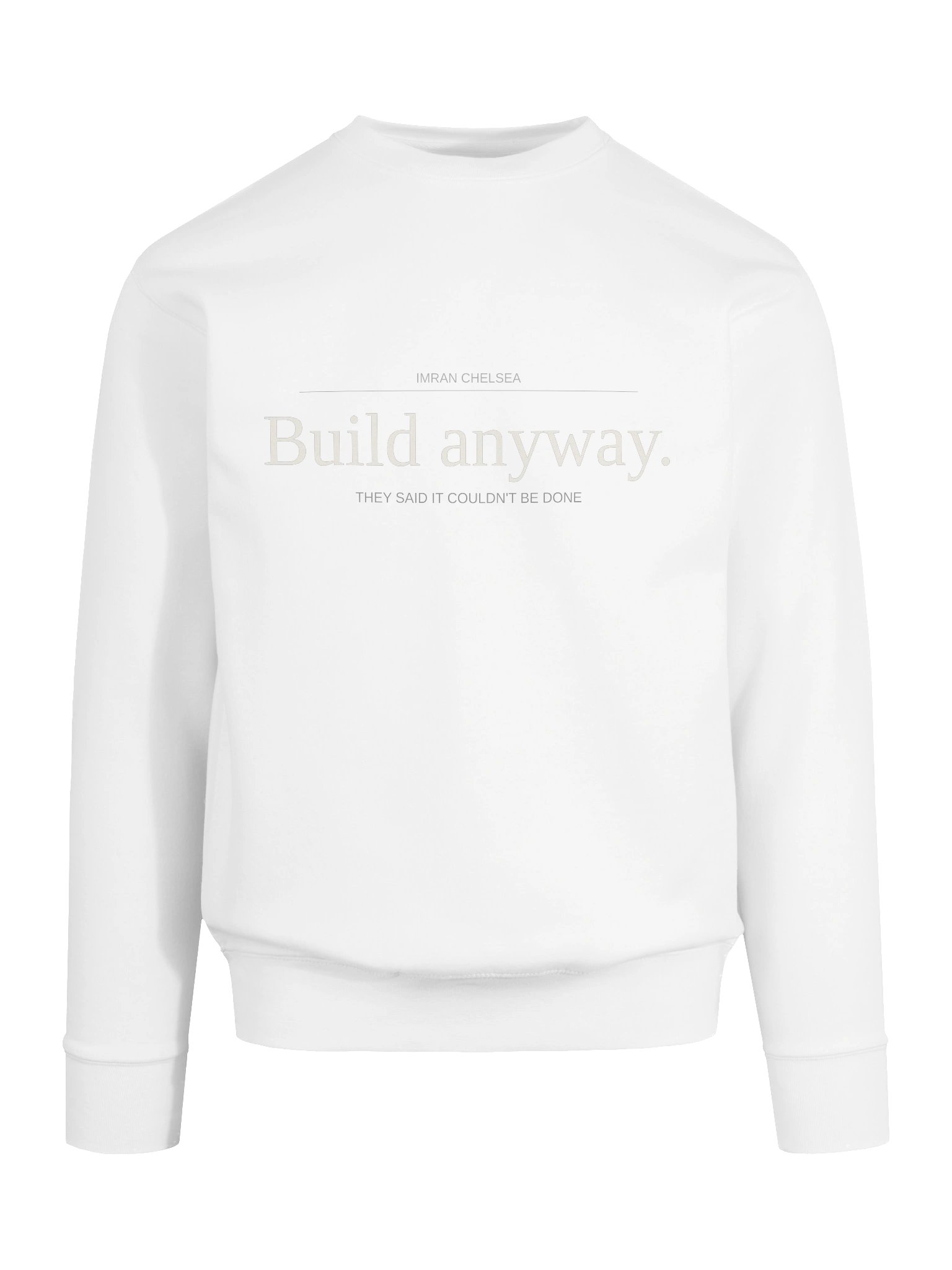 Build Anyways - They Said It Couldn't Be Done product image (1)