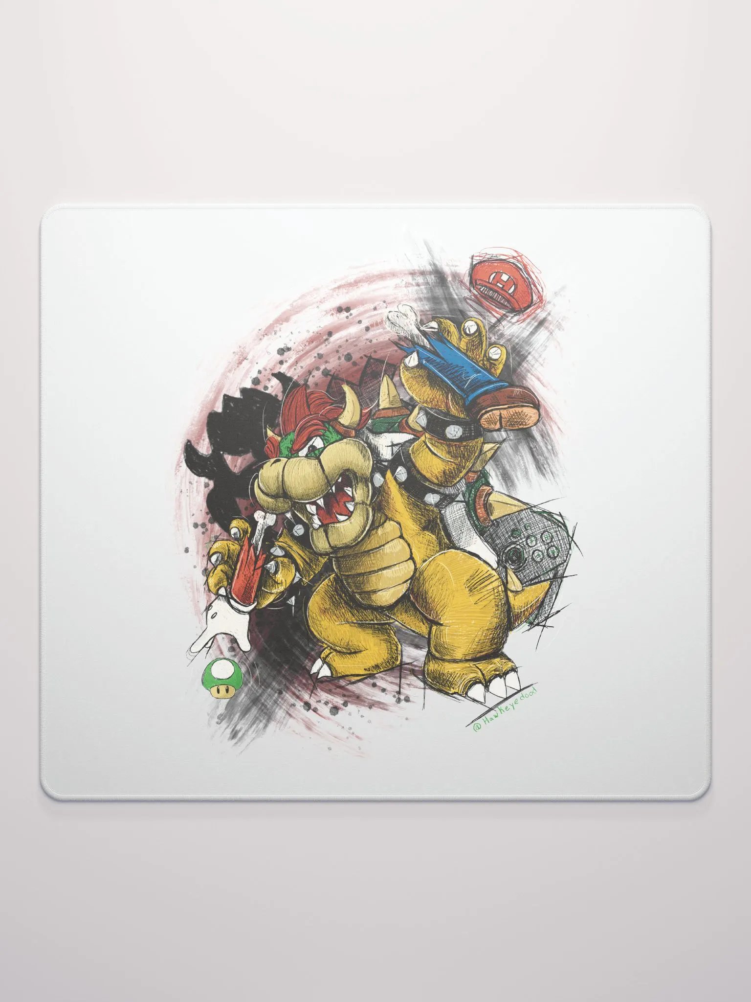 Bowser by StephyJ Gaming Mouse Pad product image (4)