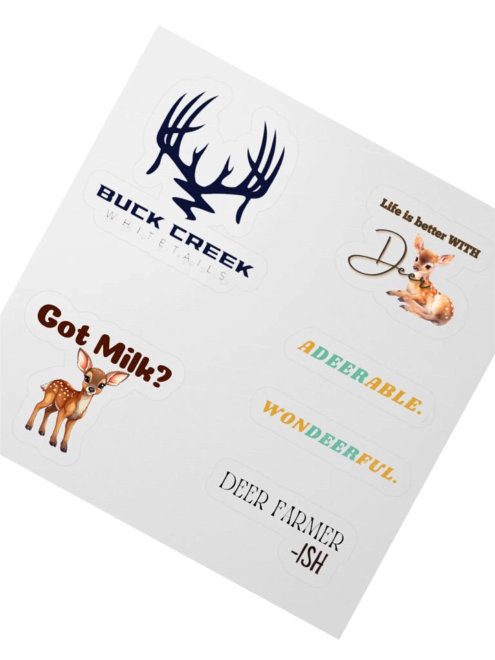 Buck Creek Mini Sticker Set product image (2)