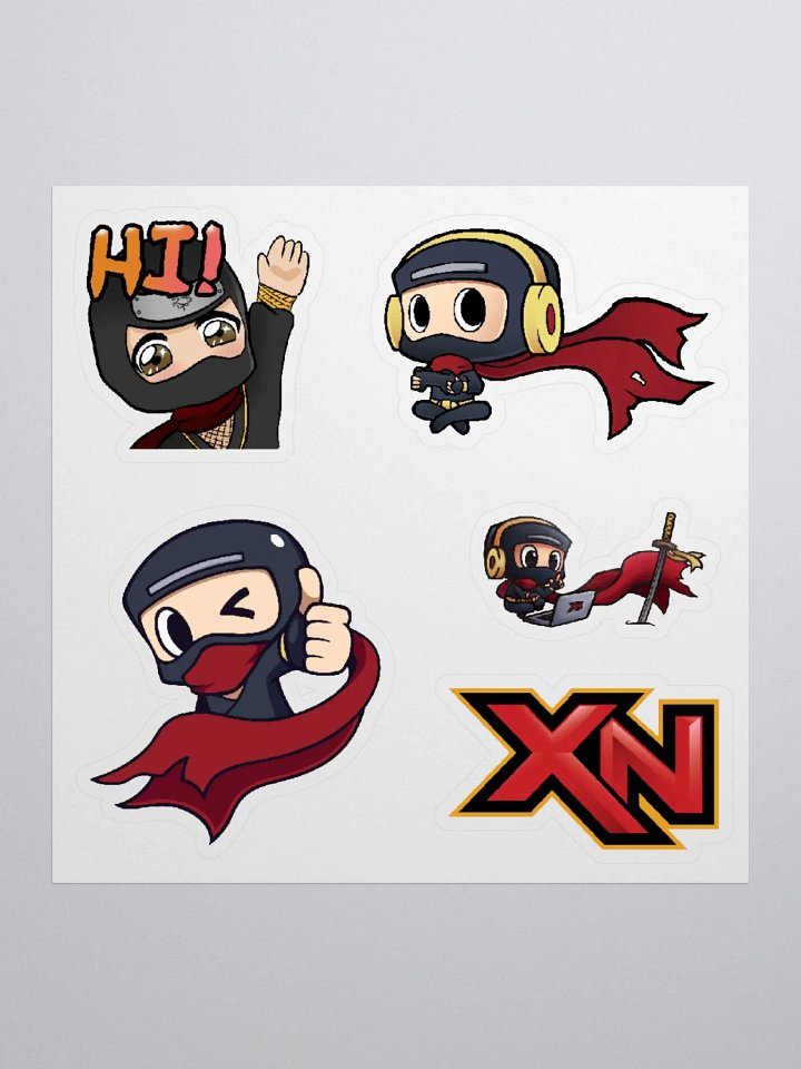 XtianNinja Sticker Sheet product image (1)