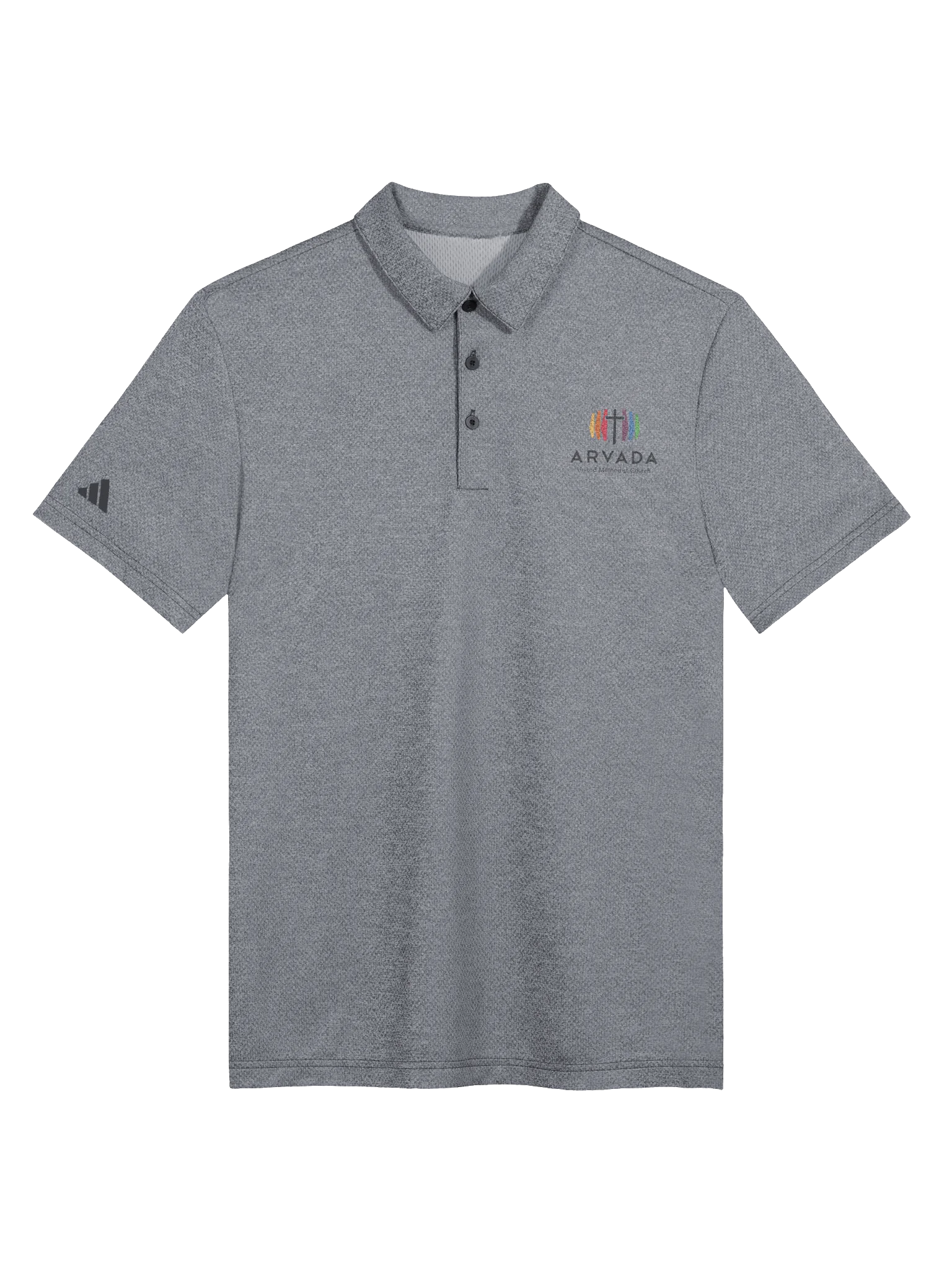 AUMC Logo Space-Dyed Polo Shirt (Adidas) product image (2)